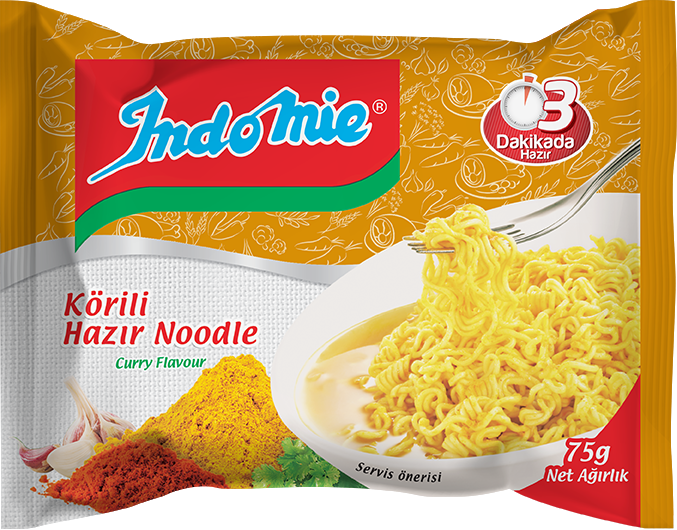 Curry Flavour Instant Noodle 